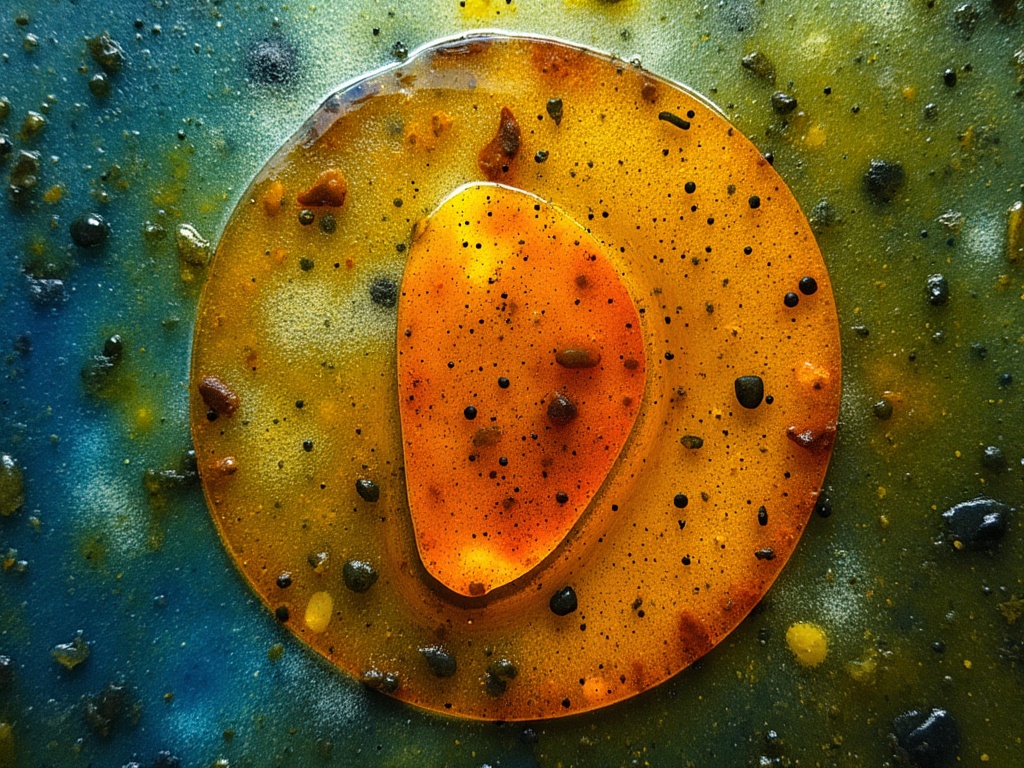 AI-generated work from organic matrix