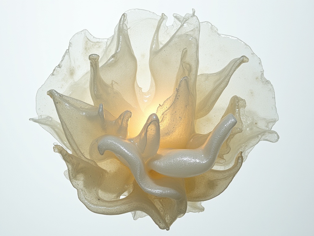 AI-generated work from organic matrix