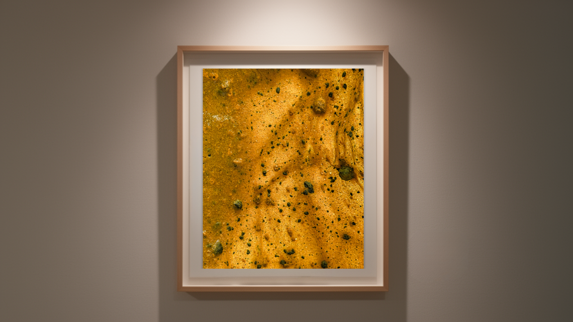 Organic matrix — biomaterial scan