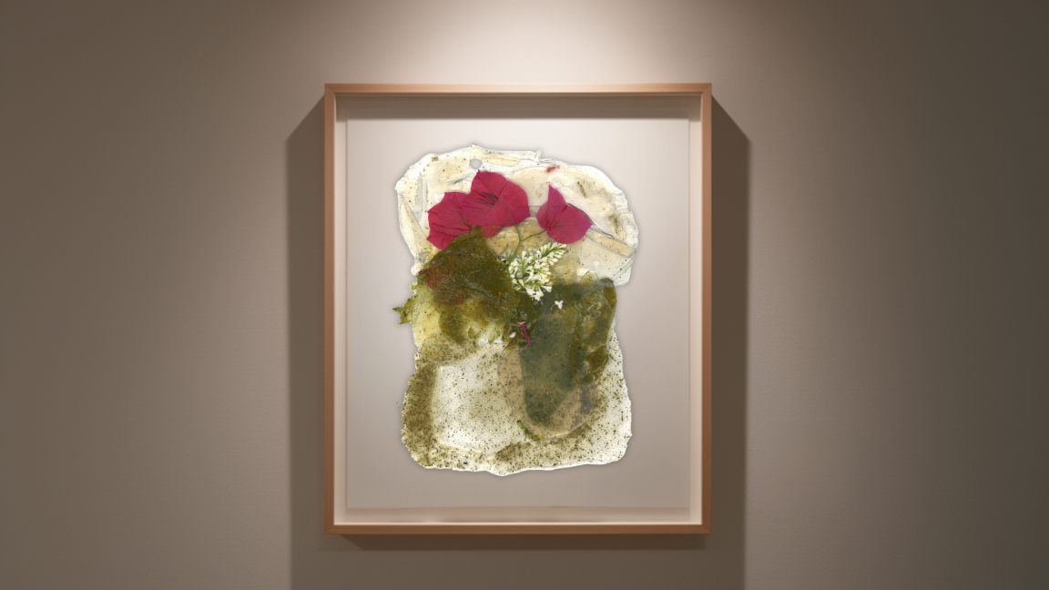 Organic matrix — biomaterial scan