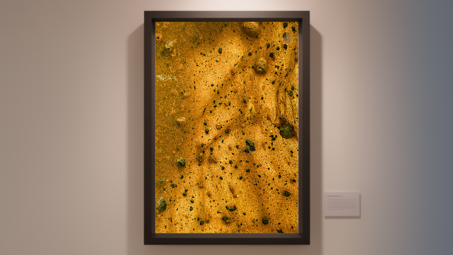 Organic matrix — biomaterial scan