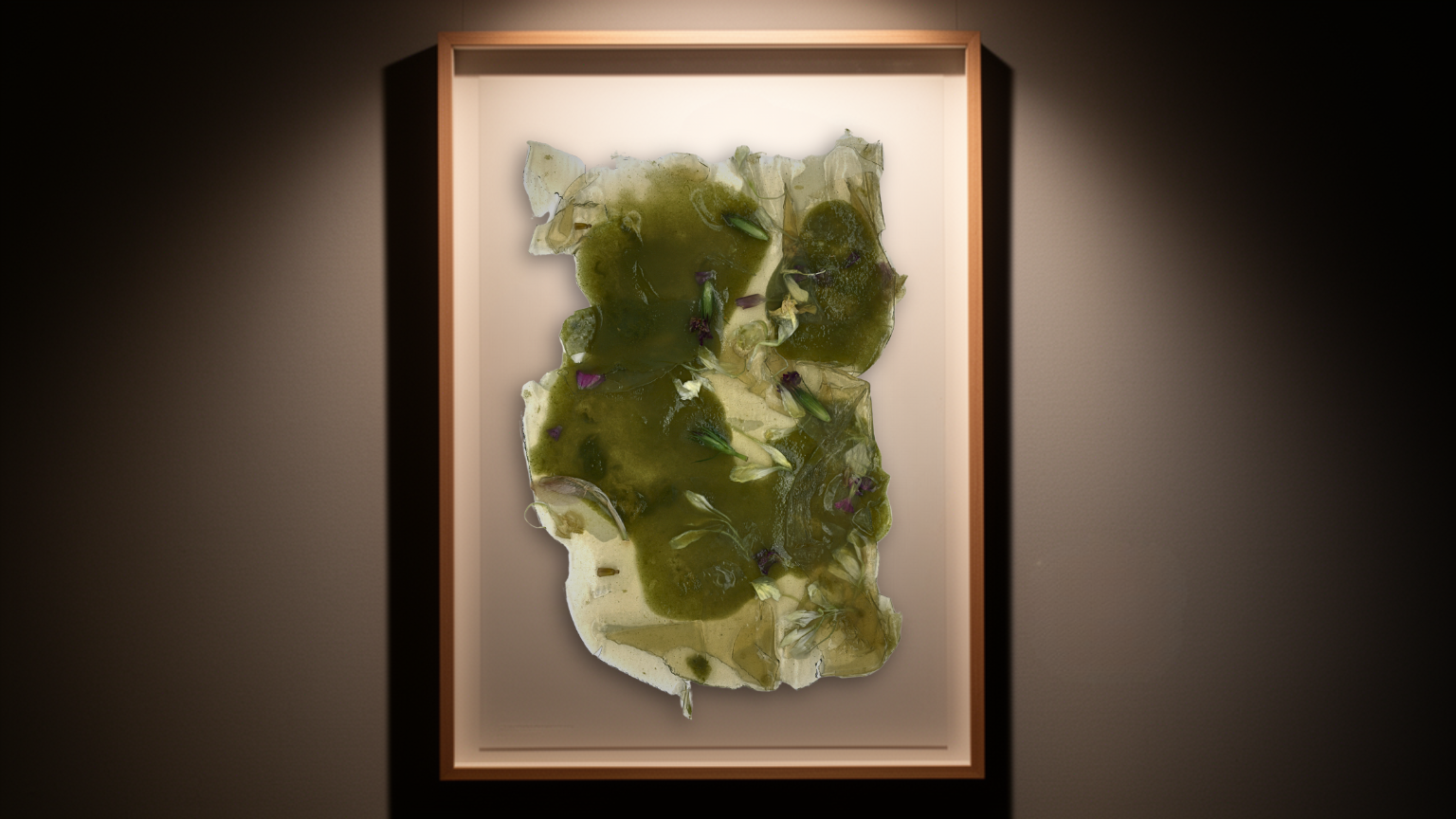 Organic matrix — biomaterial scan